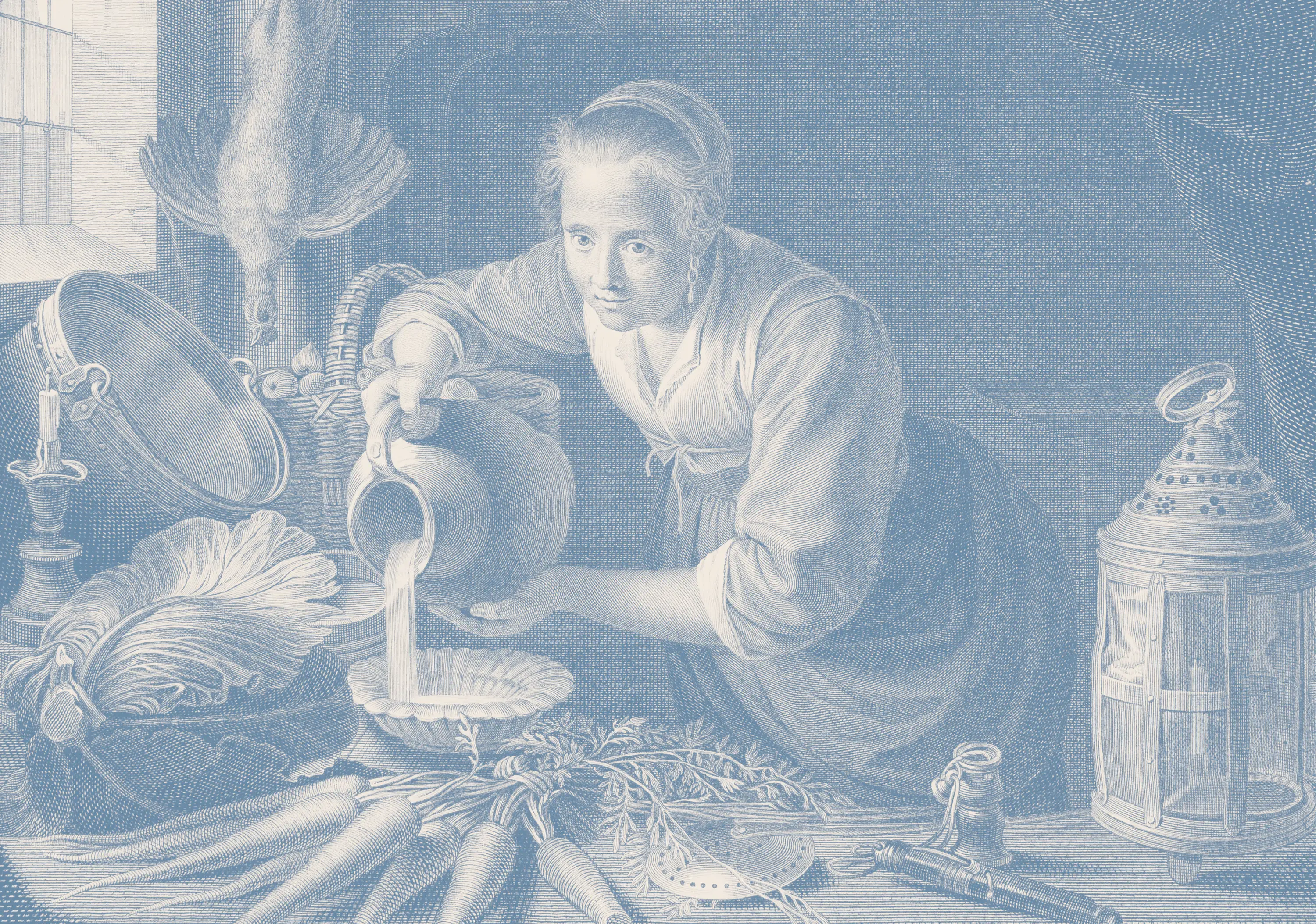 Bild im Kupferstich-Stil